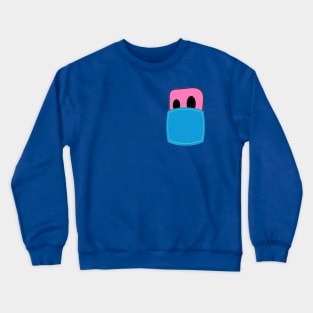 Marshmalloonian In My Pocket Crewneck Sweatshirt